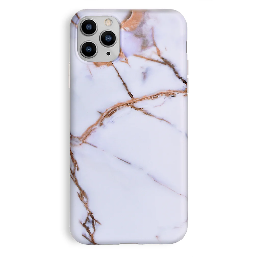 White & Gold Marble iPhone Case - Image 66