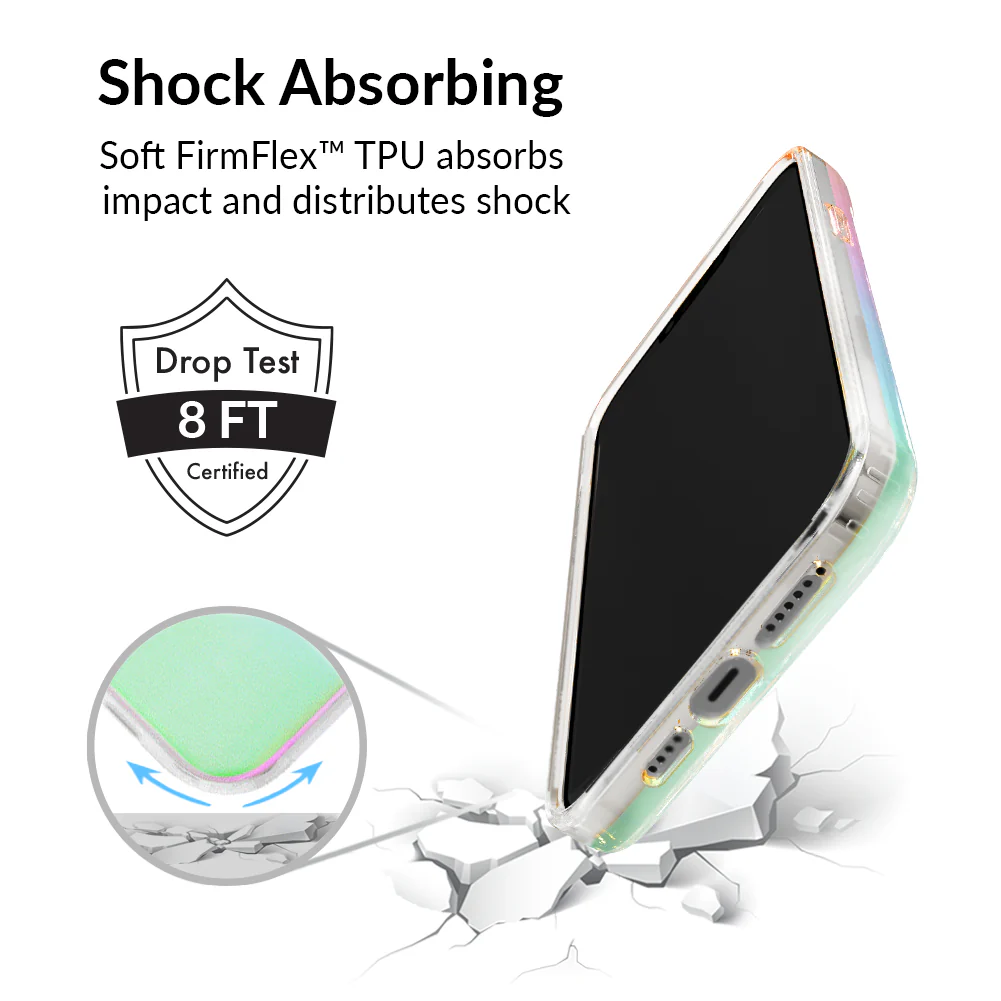 White Opal iPhone Case - Image 105