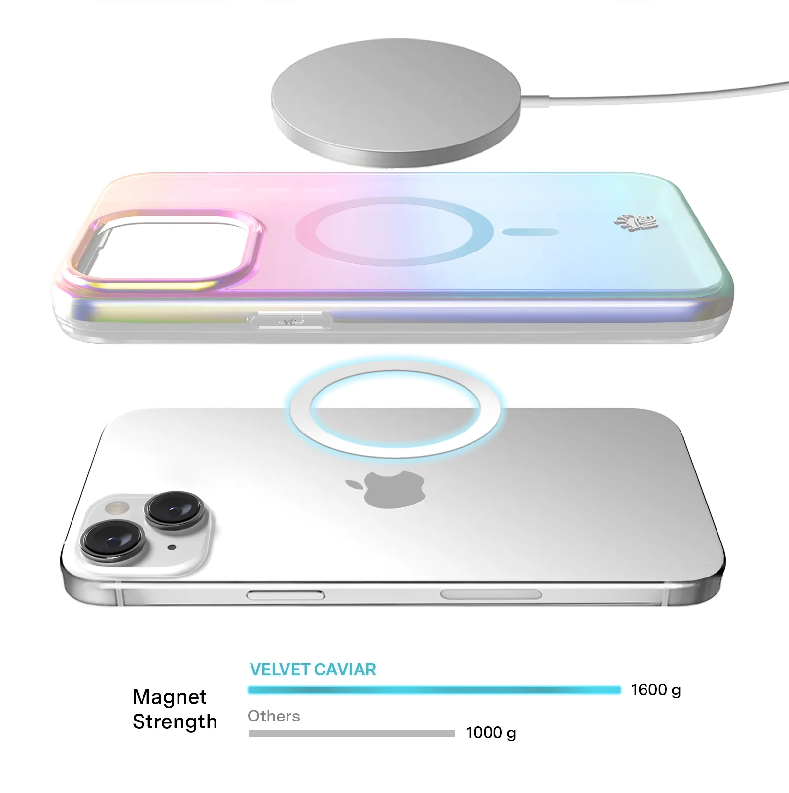 White Opal iPhone Case - Image 123