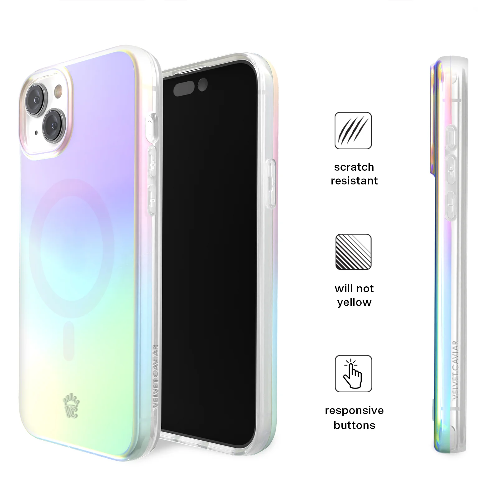 White Opal iPhone Case - Image 125