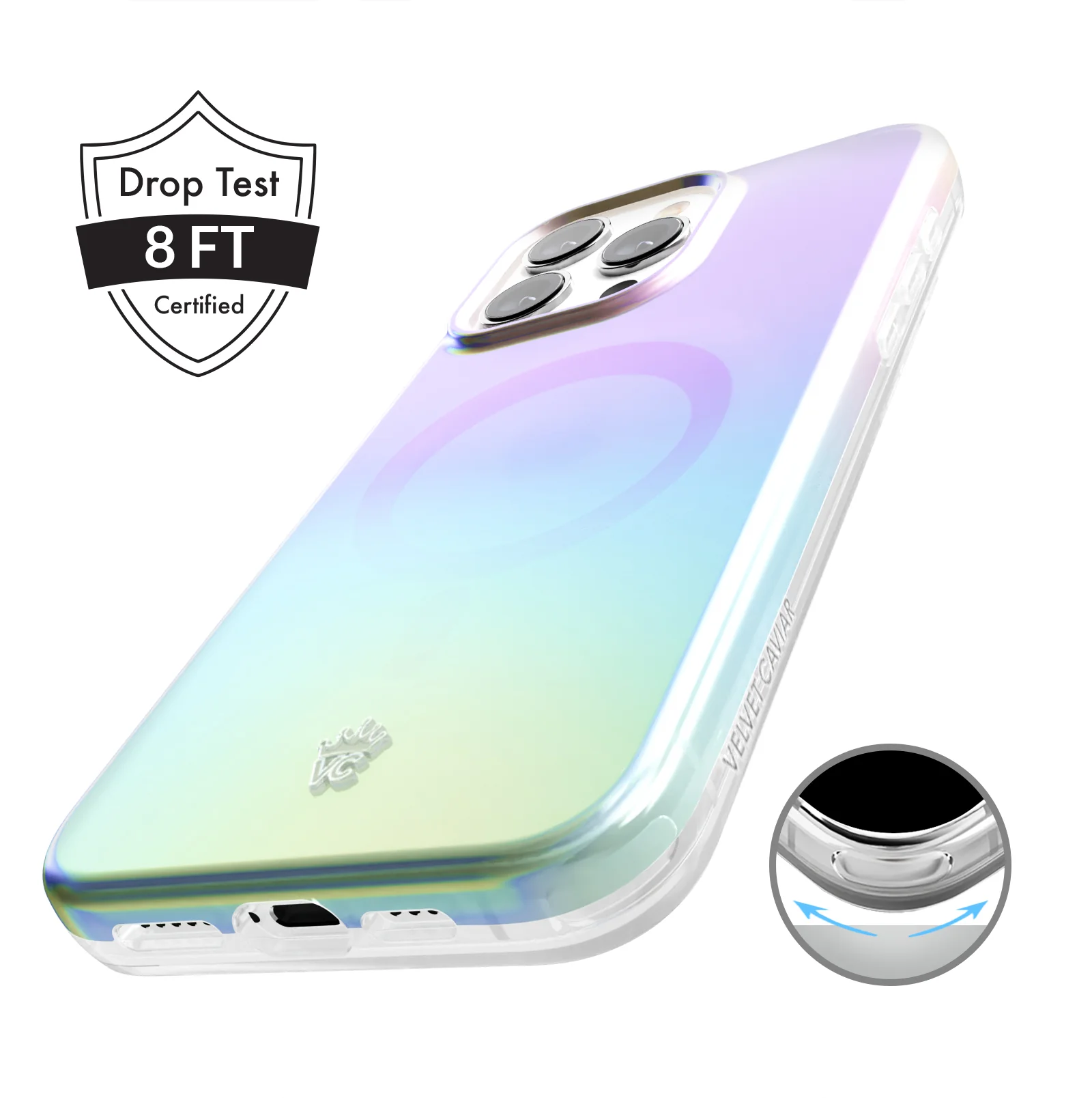 White Opal iPhone Case - Image 136