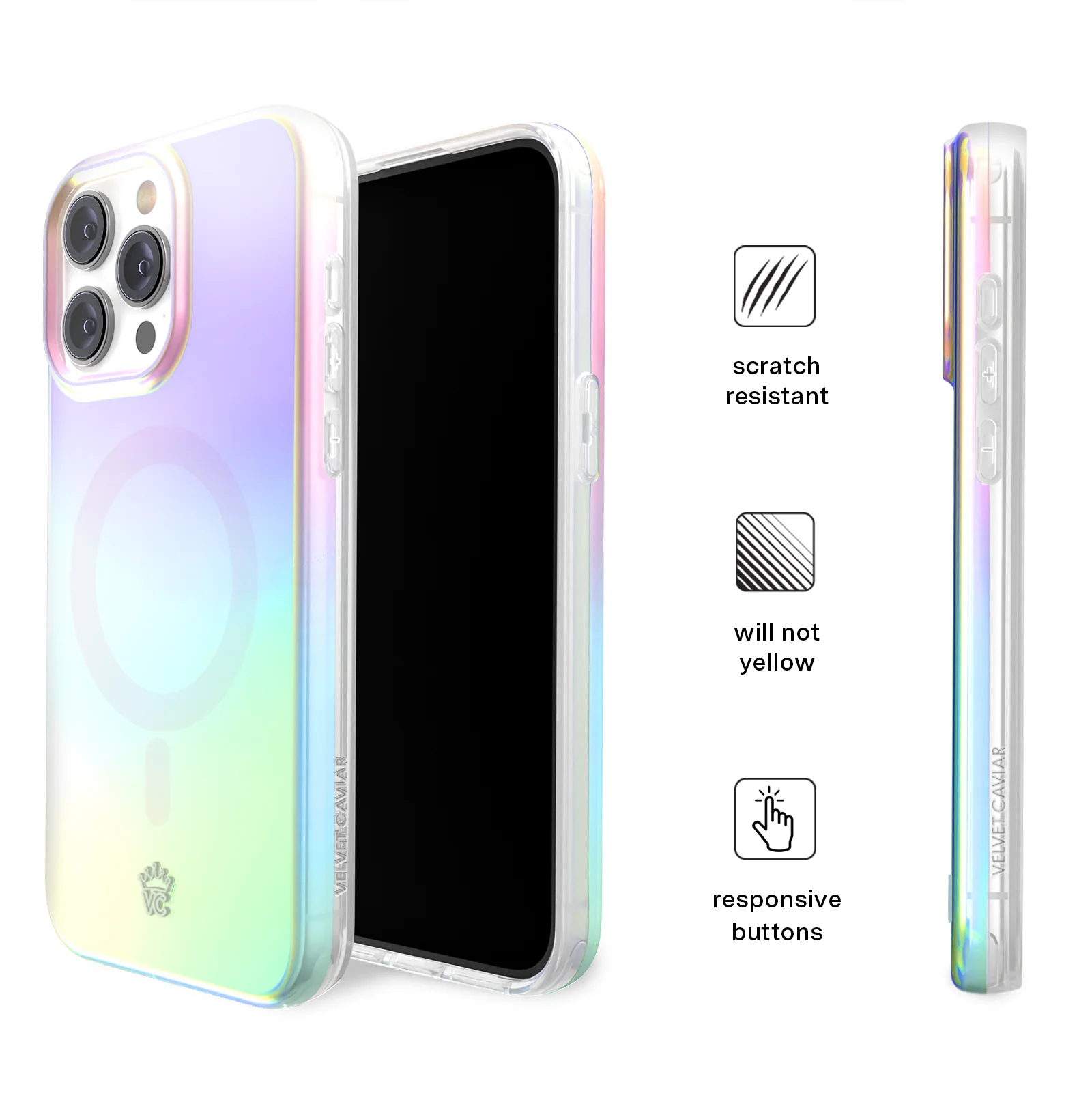 White Opal iPhone Case - Image 141