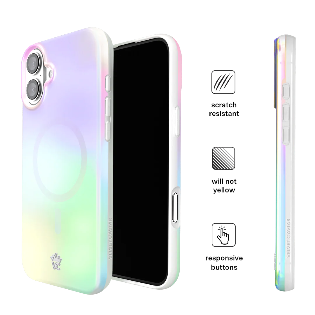 White Opal iPhone Case - Image 171